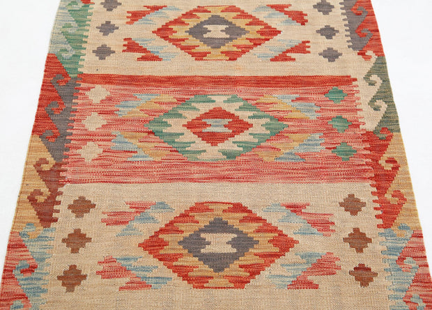 Kilim 2’ 8″ x 4’ 0″ - No. AV57049 - ALRUG Rug Store