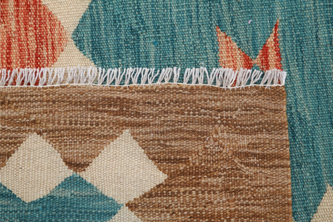 Kilim 6’ 8″ x 9’ 10” - No. AV76717 - ALRUG Rug Store