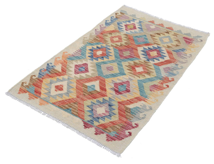 Kilim 2’ 5″ x 3’ 10” - No. AV40665 - ALRUG Rug Store