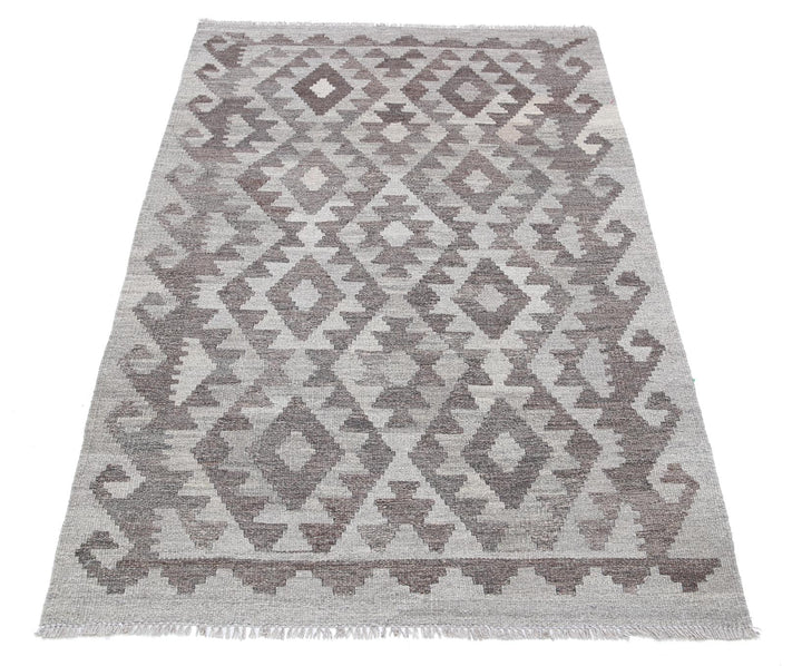 Kilim 3’ 2″ x 5’ 0″ - No. AV66206 - ALRUG Rug Store