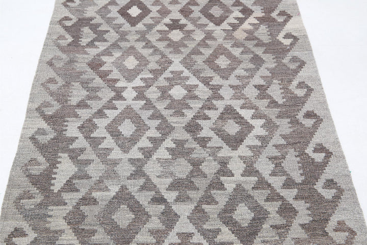 Kilim 3’ 2″ x 5’ 0″ - No. AV66206 - ALRUG Rug Store