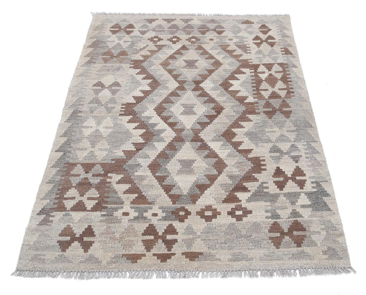 Kilim 3’ 2″ x 4’ 10” - No. AV57697 - ALRUG Rug Store