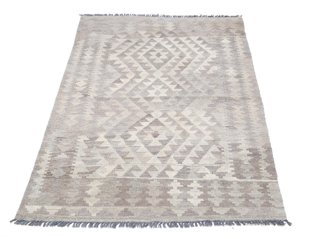 Kilim 3’ 2″ x 4’ 11” - No. AV87893 - ALRUG Rug Store
