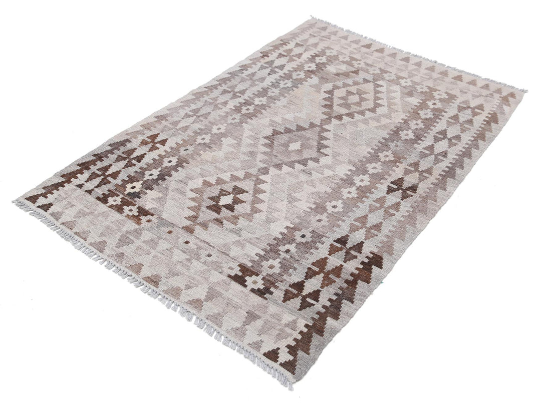 Kilim 3’ 5″ x 5’ 2″ - No. AV99271 - ALRUG Rug Store