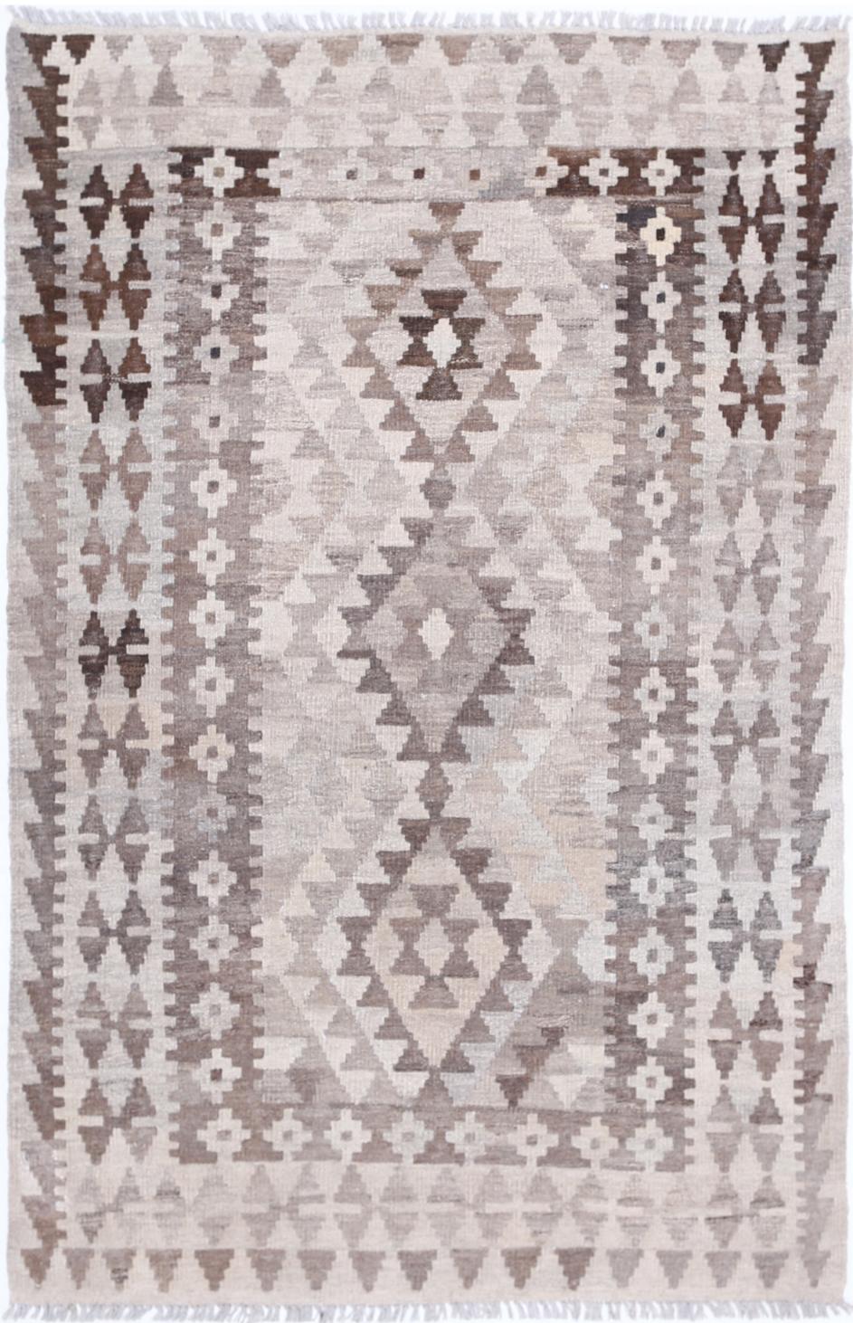 Kilim 3’ 5″ x 5’ 2″ - No. AV99271 - ALRUG Rug Store