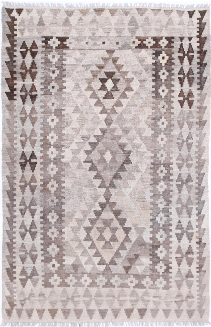 Kilim 3’ 5″ x 5’ 2″ - No. AV99271 - ALRUG Rug Store