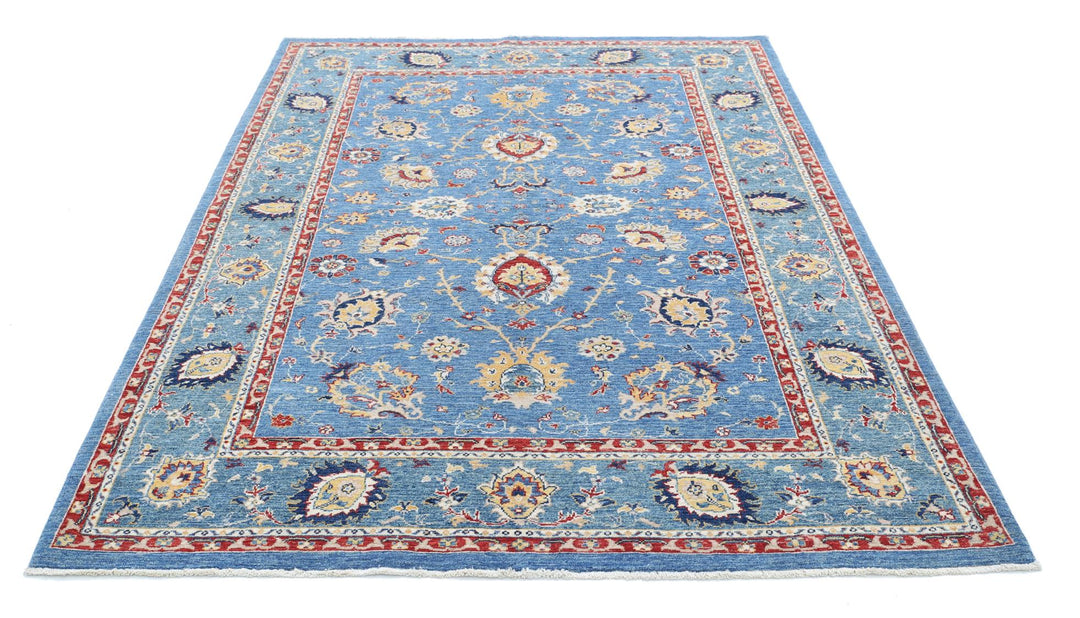 Ziegler 5’ 7″ x 7’ 10” - No. AV58843 - ALRUG Rug Store