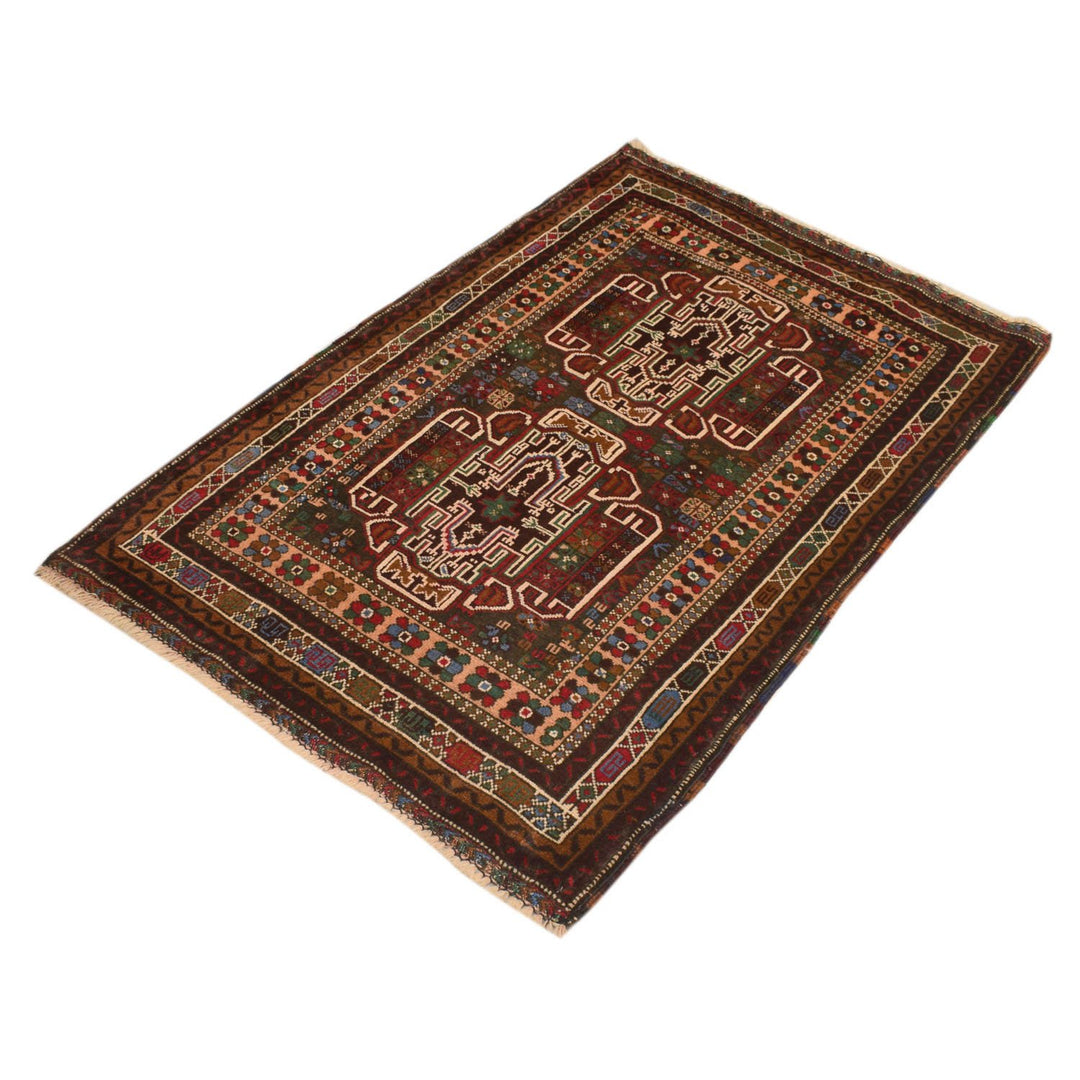 Baluchi Rug 3' x 4'5" - No. AL70750