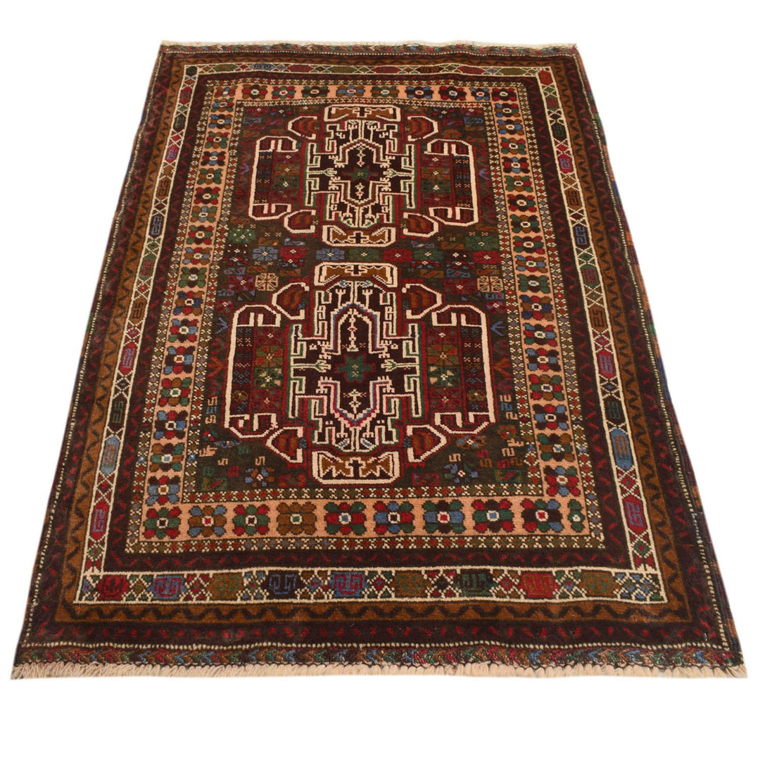 Baluchi Rug 3' x 4'5" - No. AL70750