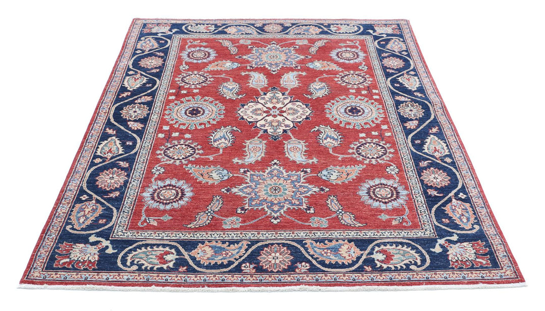 Ziegler 4’ 10” x 6’ 5″ - No. AV74318 - ALRUG Rug Store