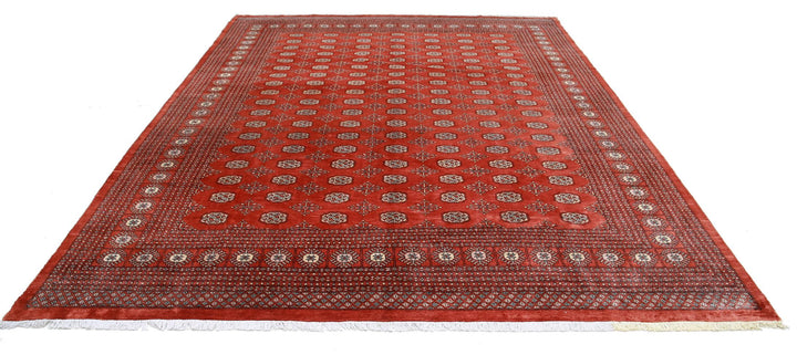 Bokhara 9’ 2″ x 11’ 10” - No. AV62504 - ALRUG Rug Store