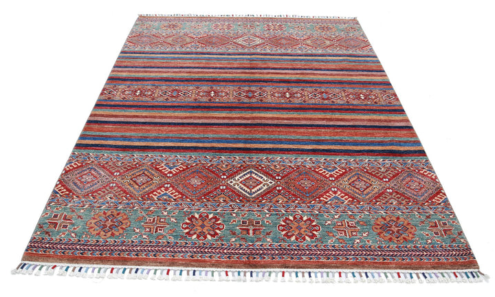 Ziegler 5’ 9″ x 7’ 10” - No. AV96808 - ALRUG Rug Store