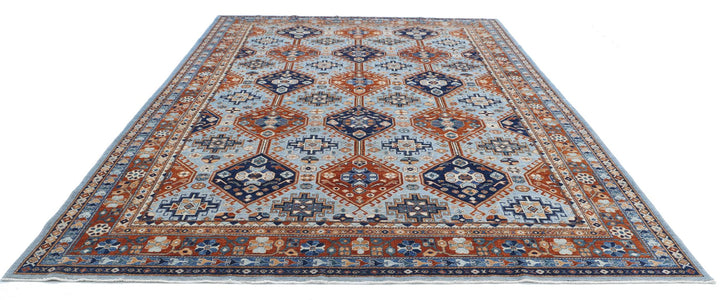 Humna 9’ 0″ x 12’ 7″ - No. AV54821 - ALRUG Rug Store