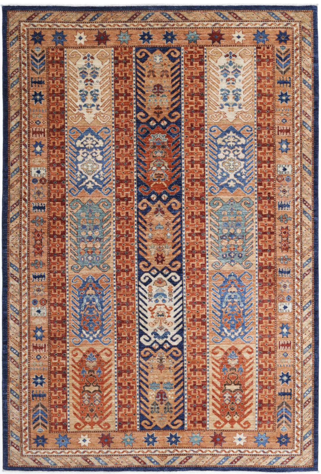 Humna 5’ 9″ x 8’ 7″ - No. AV76283 - ALRUG Rug Store