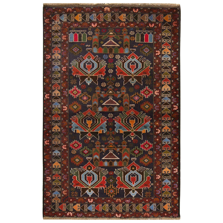 Baluchi Rug 2'9" x 4'6" - No. AL76040