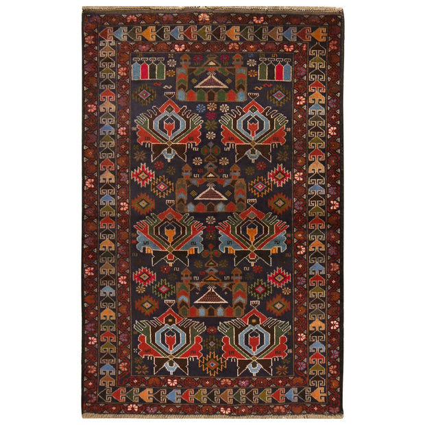 Baluchi Rug 2'9" x 4'6" - No. AL76040