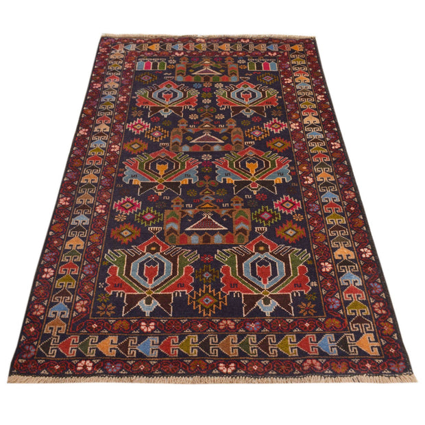 Baluchi Rug 2'9" x 4'6" - No. AL76040
