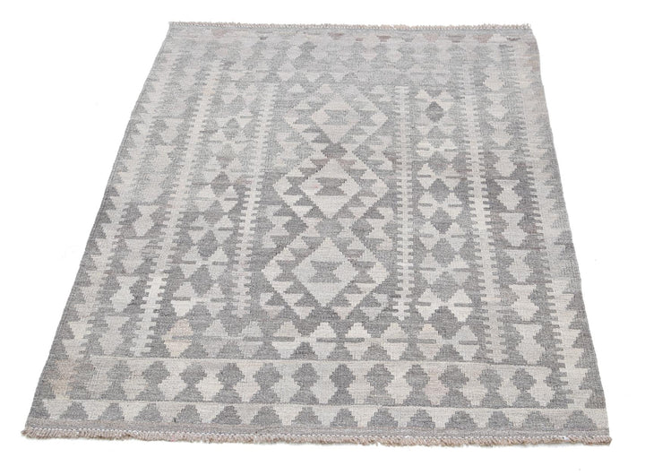 Kilim 3’ 4″ x 4’ 10” - No. AV72585 - ALRUG Rug Store