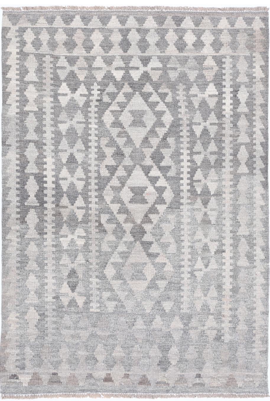 Kilim 3’ 4″ x 4’ 10” - No. AV72585 - ALRUG Rug Store