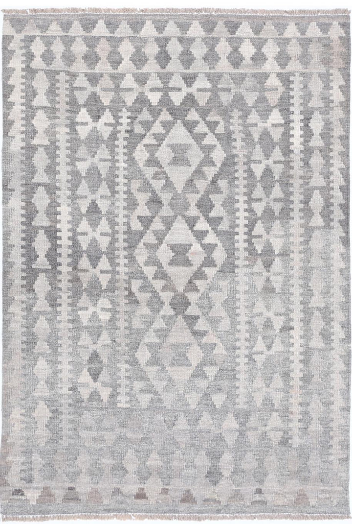 Kilim 3’ 4″ x 4’ 10” - No. AV72585 - ALRUG Rug Store