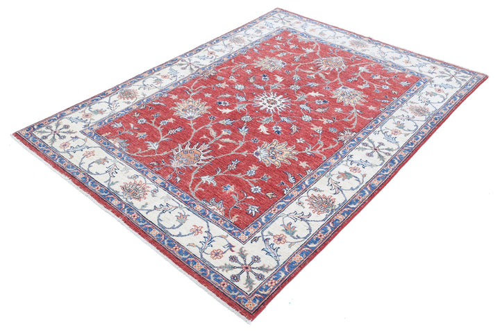 Ziegler 4’ 10” x 6’ 9″ - No. AV43245 - ALRUG Rug Store