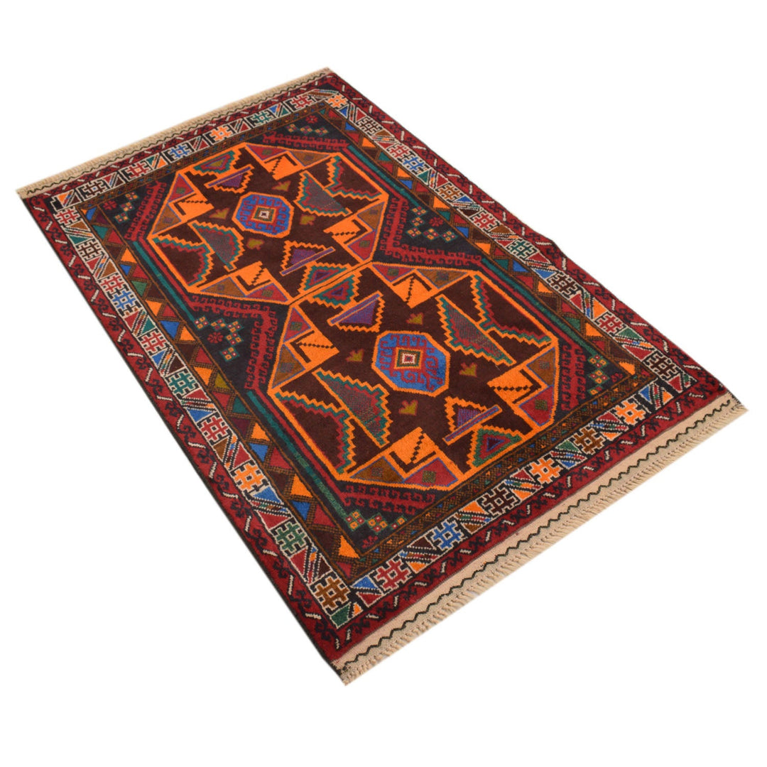 Baluchi Rug 2' 9" x 4' 7" - No. AL35639