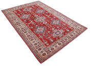 Kazak 5’ 4″ x 7’ 8″ - No. AV82449 - ALRUG Rug Store