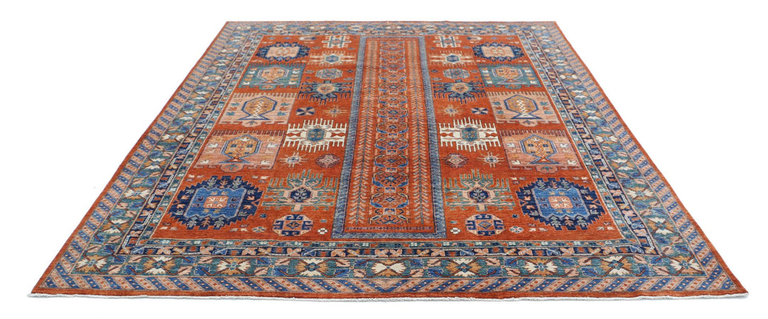 Humna 7’ 10” x 9’ 6″ - No. AV92963 - ALRUG Rug Store