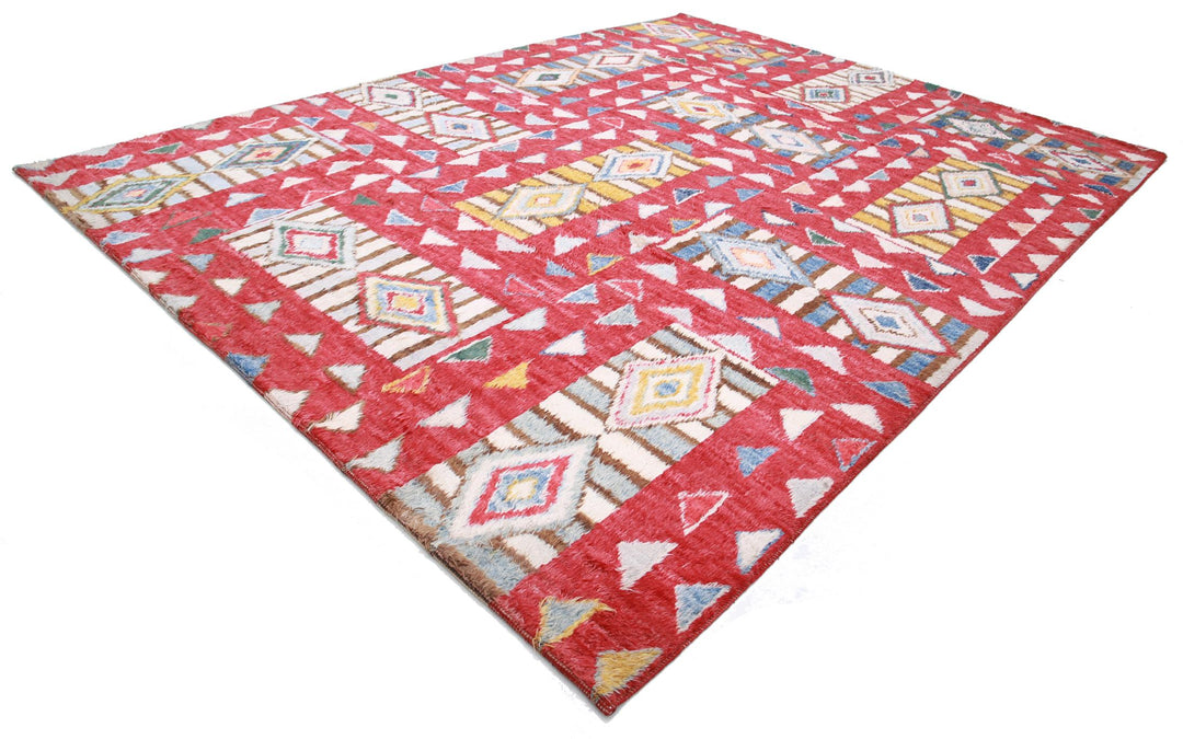 Moroccan 10’ 6″ x 13’ 9″ - No. AV95503 - ALRUG Rug Store