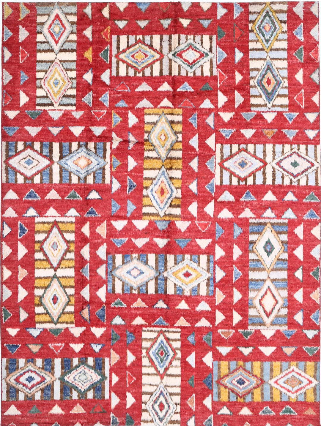 Moroccan 10’ 6″ x 13’ 9″ - No. AV95503 - ALRUG Rug Store