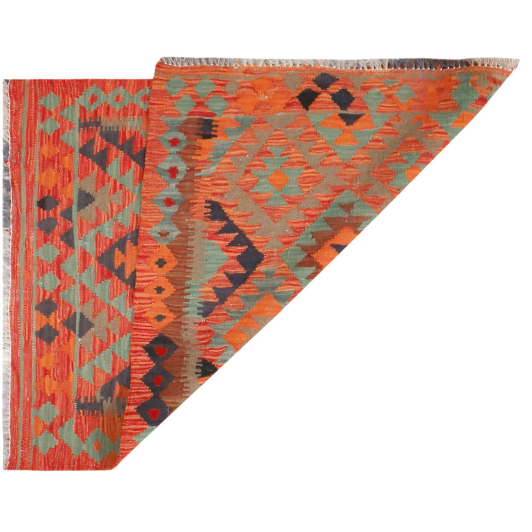 Vegetable Kilim 2' 6" x 3' 5" - No. AL73617