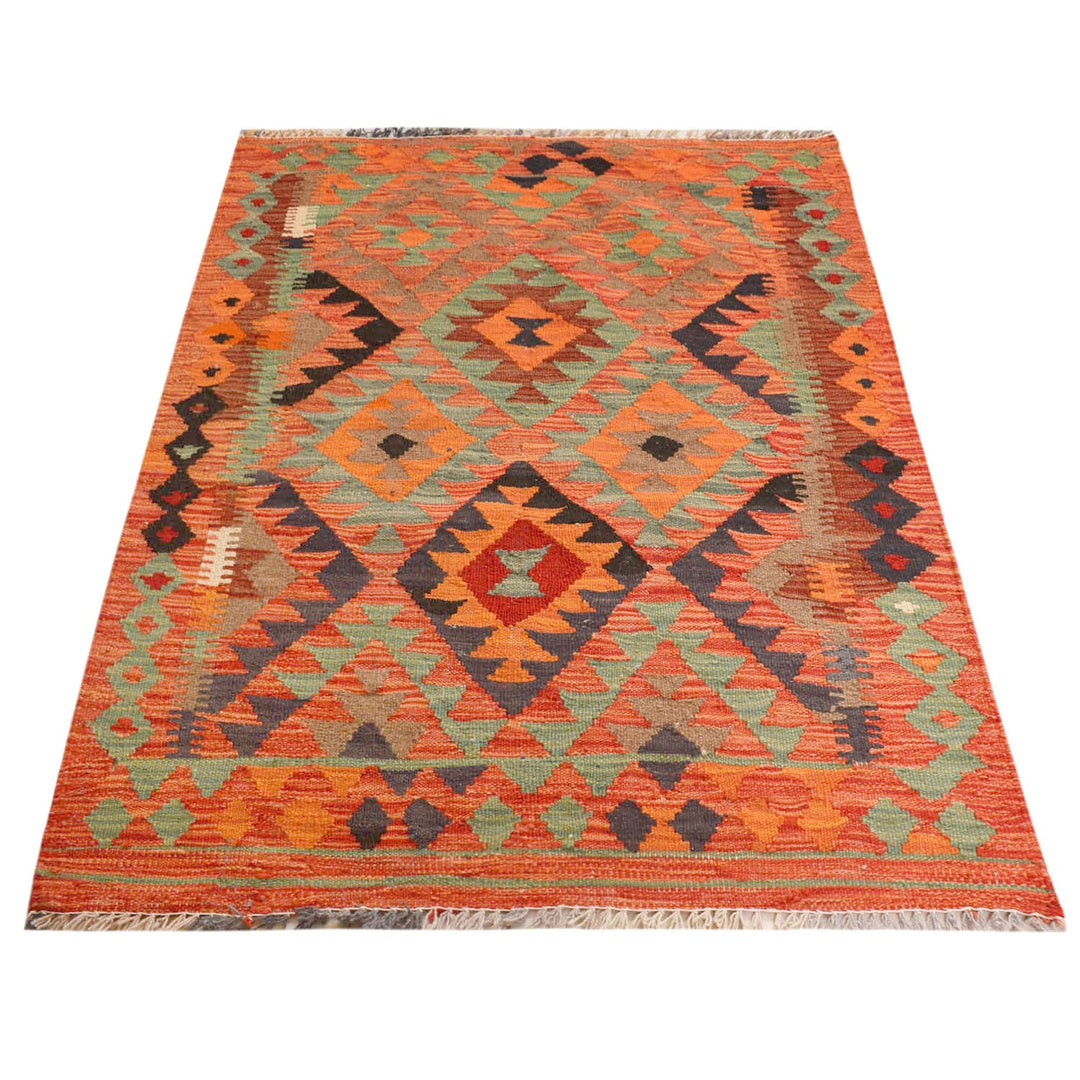 Vegetable Kilim 2' 6" x 3' 5" - No. AL73617