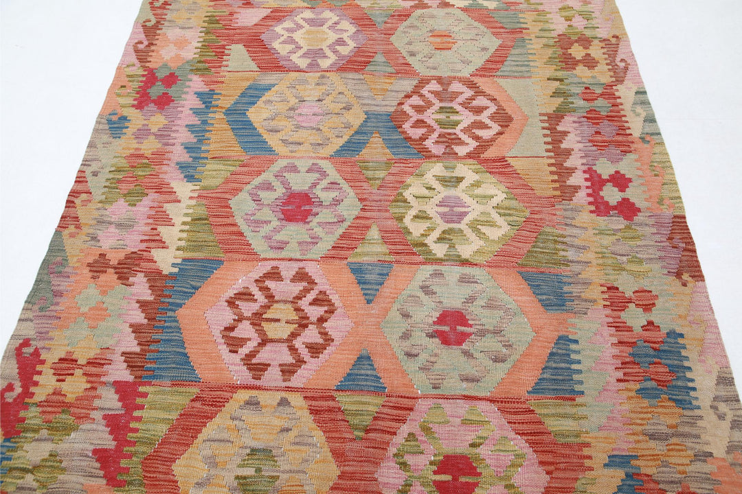 Kilim 5’ 0″ x 6’ 4″ - No. AV85822 - ALRUG Rug Store