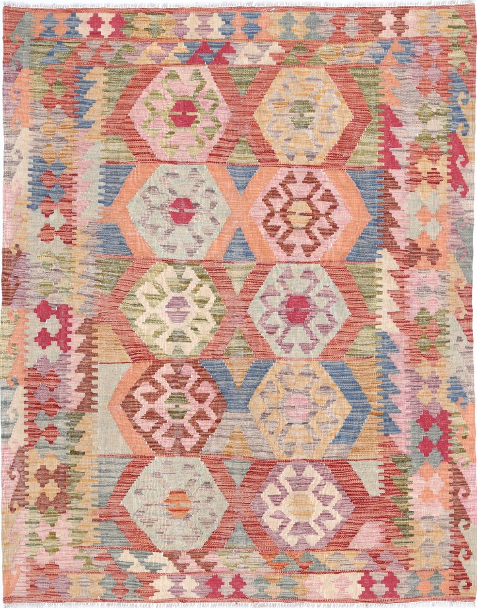 Kilim 5’ 0″ x 6’ 4″ - No. AV85822 - ALRUG Rug Store