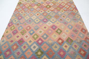 Kilim 6’ 6″ x 9’ 9″ - No. AV80698 - ALRUG Rug Store