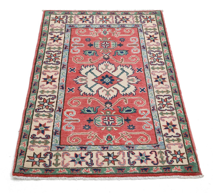 Kazak 2’ 7″ x 3’ 11” - No. AV79936 - ALRUG Rug Store