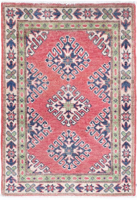 Kazak 1’ 11” x 2’ 9″ - No. AV77080 - ALRUG Rug Store