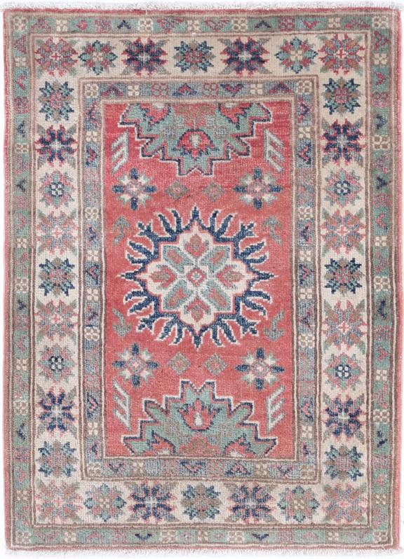Kazak 2’ 0″ x 2’ 9″ - No. AV21311 - ALRUG Rug Store