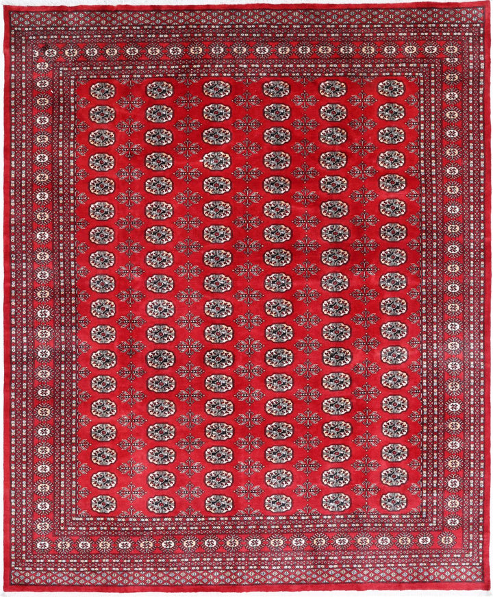 Bokhara 8’ 0″ x 9’ 7″ - No. AV28746 - ALRUG Rug Store