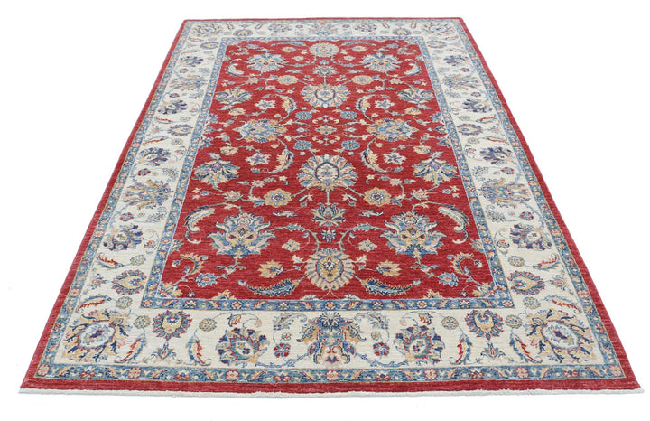 Ziegler 5’ 7″ x 7’ 11” - No. AV41629 - ALRUG Rug Store