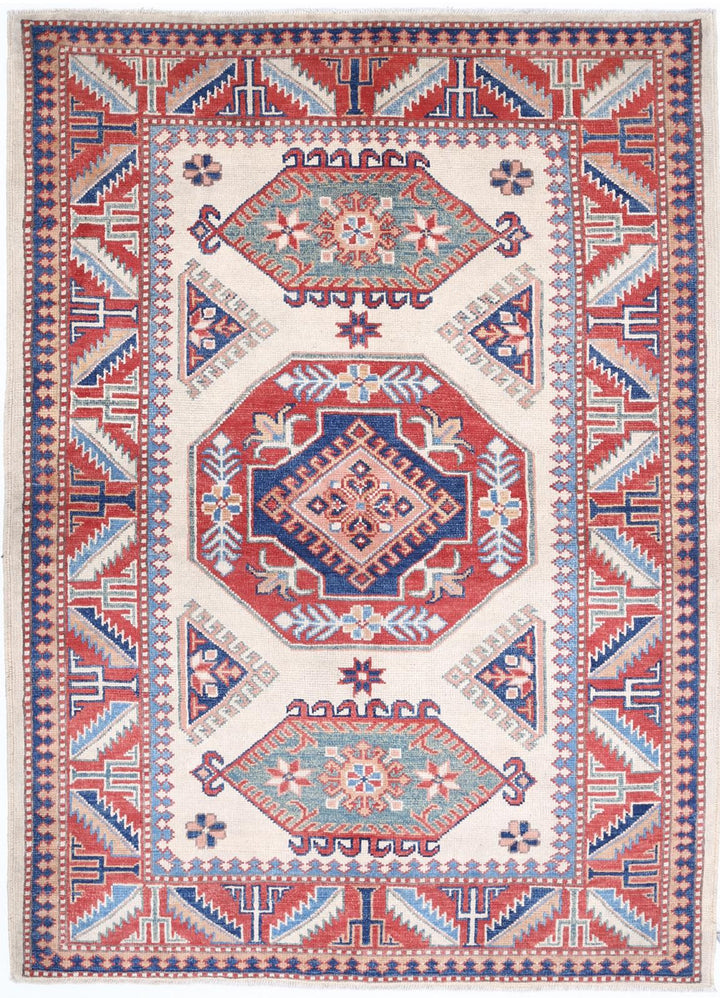 Kazak 4’ 2″ x 6’ 0″ - No. AV92287 - ALRUG Rug Store