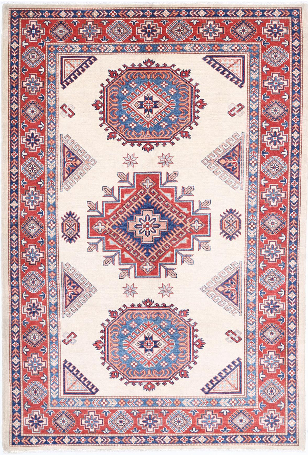 Kazak 6’ 0″ x 8’ 11” - No. AV75282 - ALRUG Rug Store