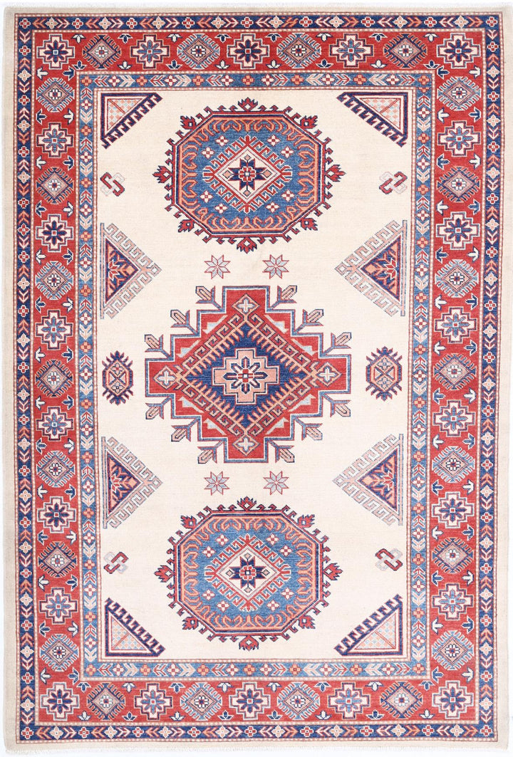 Kazak 6’ 0″ x 8’ 11” - No. AV75282 - ALRUG Rug Store
