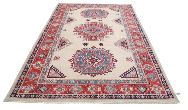 Kazak 6’ 3″ x 9’ 4″ - No. AV29452 - ALRUG Rug Store