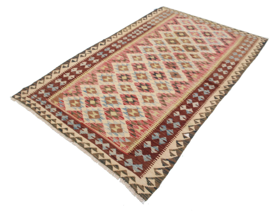 Kilim 4’ 8″ x 7’ 9″ - No. AV38953 - ALRUG Rug Store