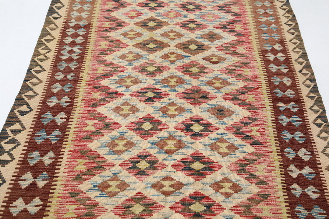 Kilim 4’ 8″ x 7’ 9″ - No. AV38953 - ALRUG Rug Store