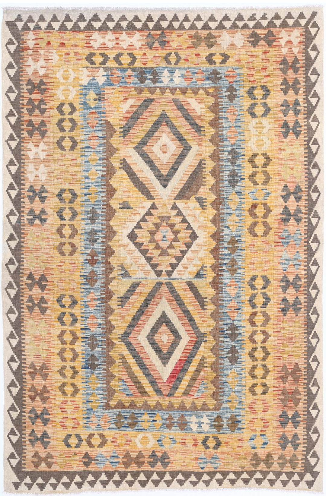 Kilim 5’ 0″ x 7’ 8″ - No. AV56538 - ALRUG Rug Store