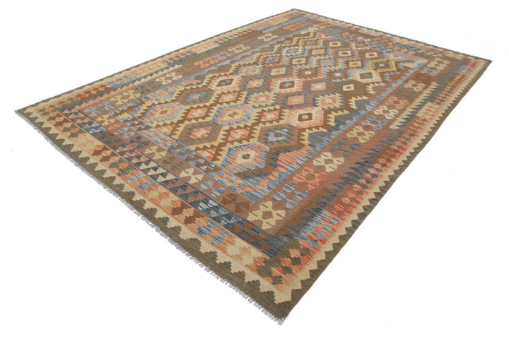 Kilim 7’ 9″ x 11’ 3″ - No. AV66002 - ALRUG Rug Store