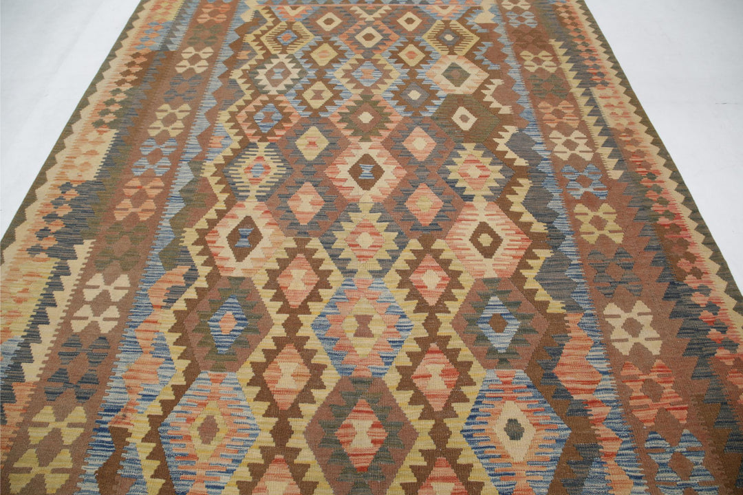 Kilim 7’ 9″ x 11’ 3″ - No. AV66002 - ALRUG Rug Store