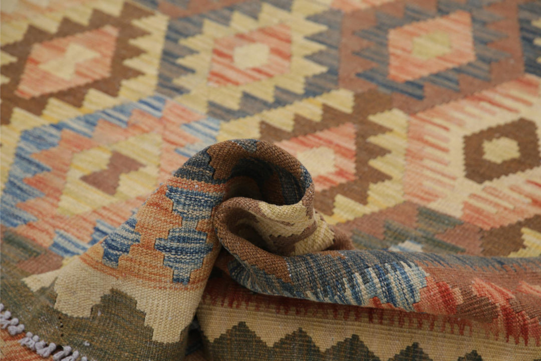 Kilim 7’ 9″ x 11’ 3″ - No. AV66002 - ALRUG Rug Store